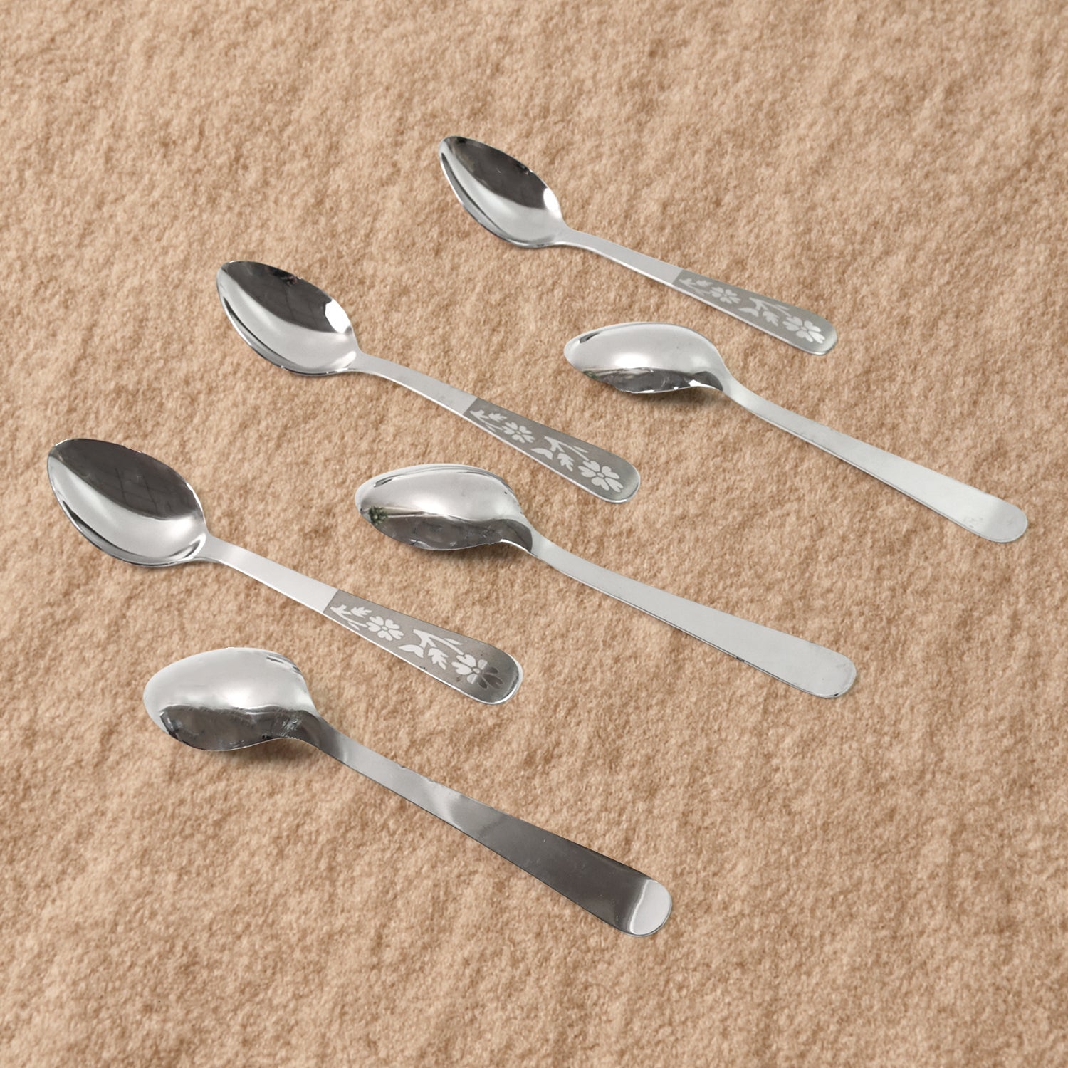 Stainless Steel Table Spoons Set of 6 Stainless Steel Table Spoons Set of 6
